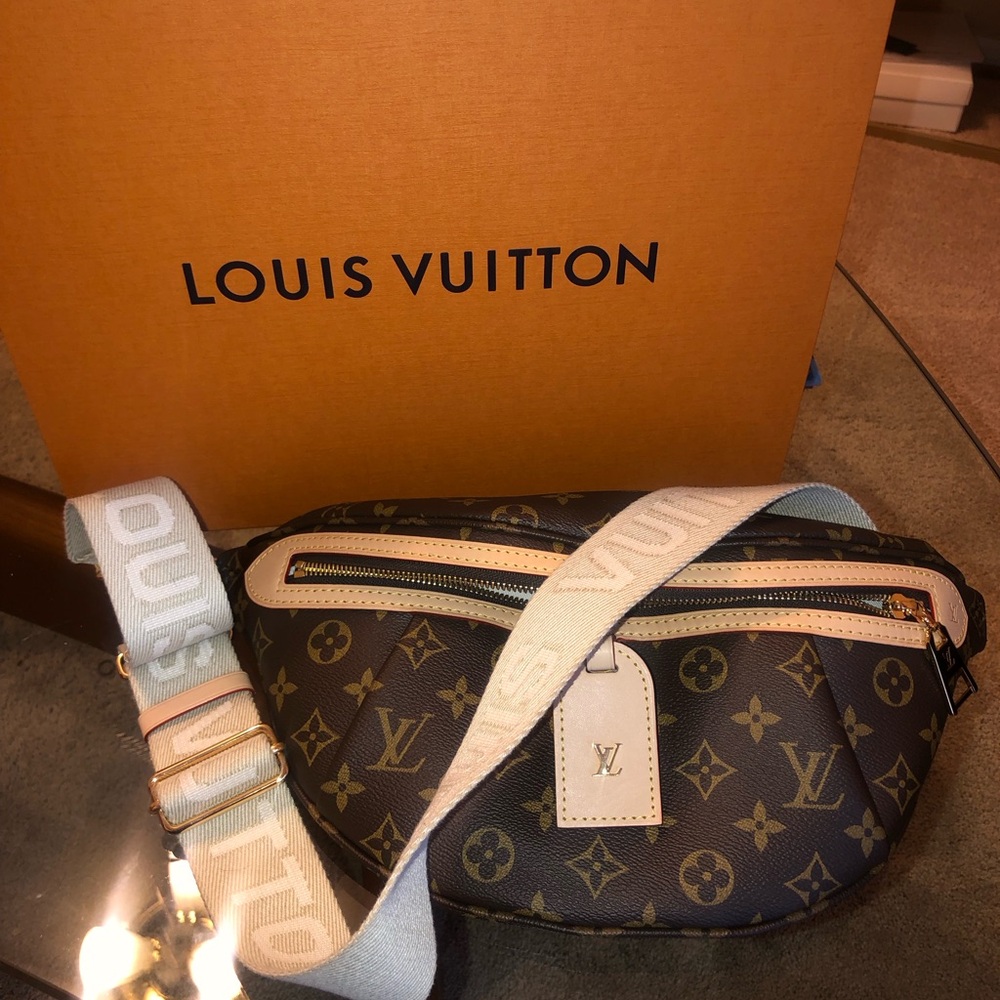 Louis Vuitton Brown Monogram Crossbody Bag